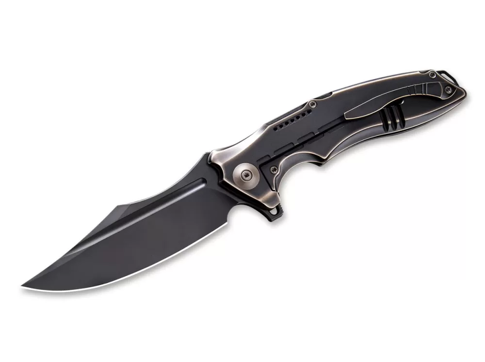 Best WE Knife Chimera All Black Left Hand