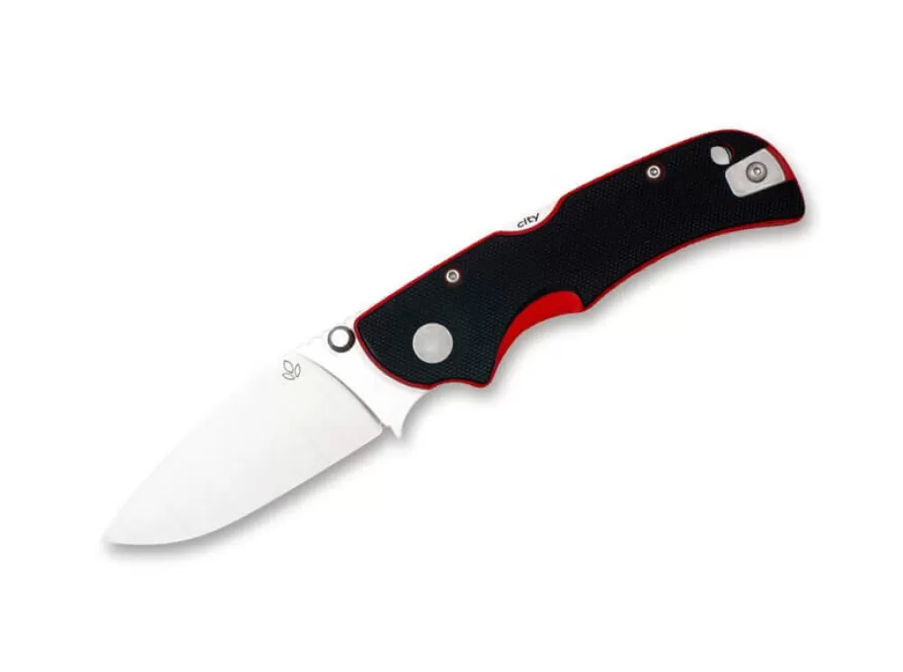 Fashion Manly City Cpm S90V Black & Red