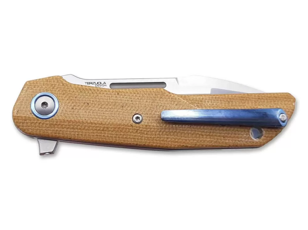 New MKM Clap Micarta Brown