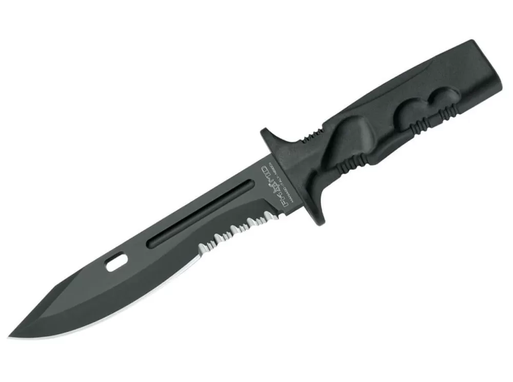 FKMD Combat Survival Knife Leonida Black> Tactical Knives