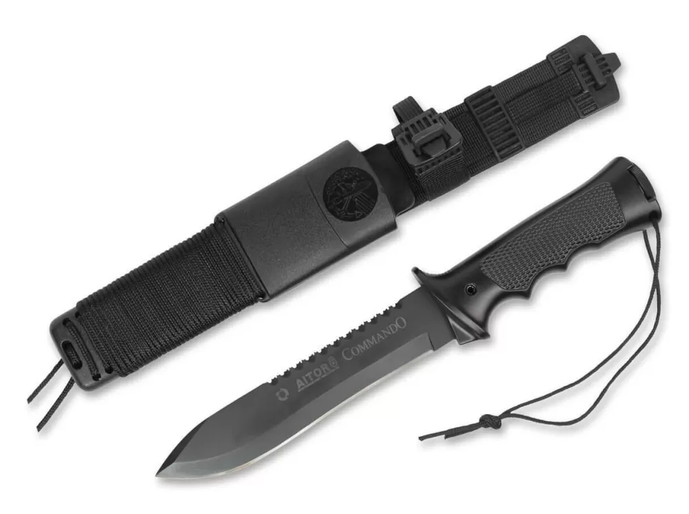 Aitor Commando Black> Outdoor Knives