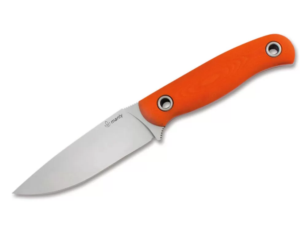 Manly Crafter D2 Orange> Outdoor Knives