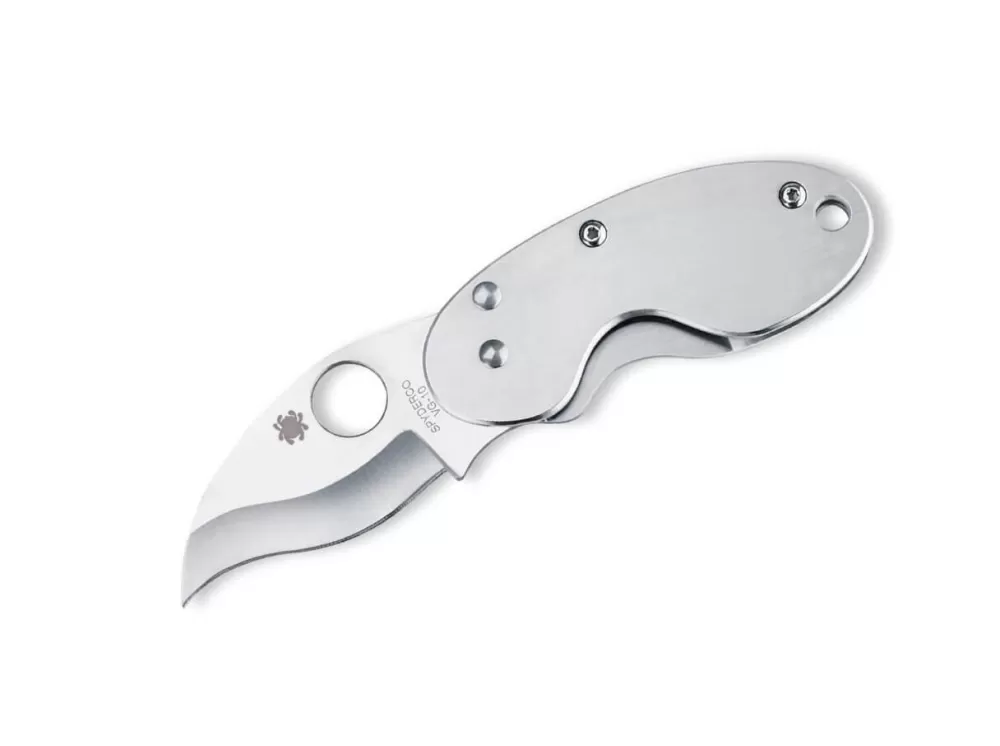 Discount Spyderco Cricket Ss Silver