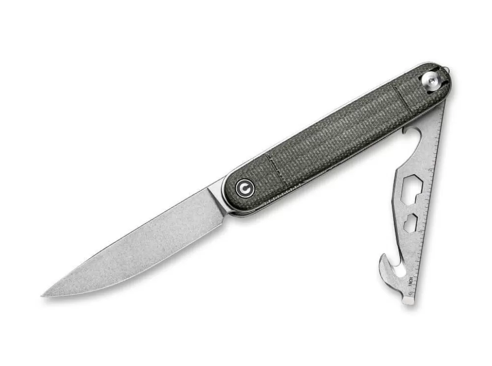 Flash Sale CIVIVI Crit Micarta Green