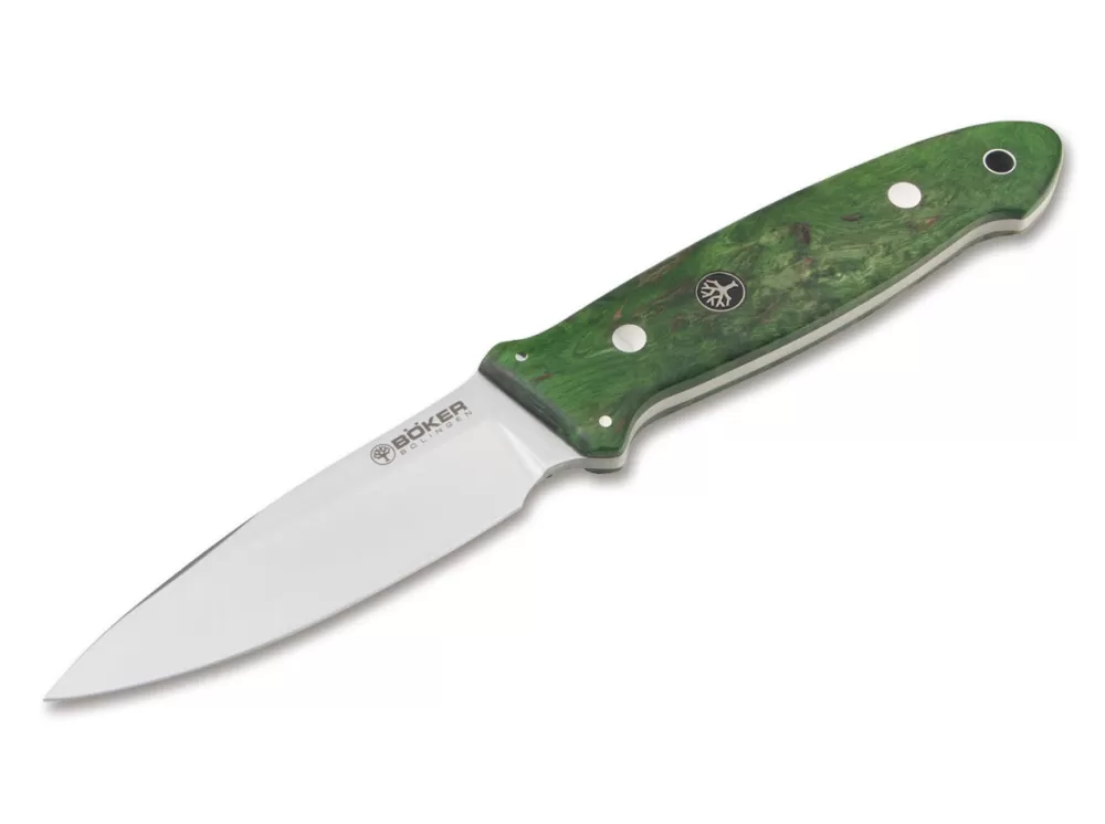 Böker Manufaktur Solingen Cub Curly Birch Green> Outdoor Knives