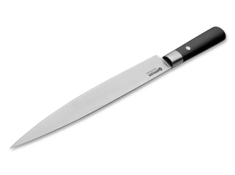 Böker Manufaktur Solingen Damascus Black Carving Knife> Carving Knives