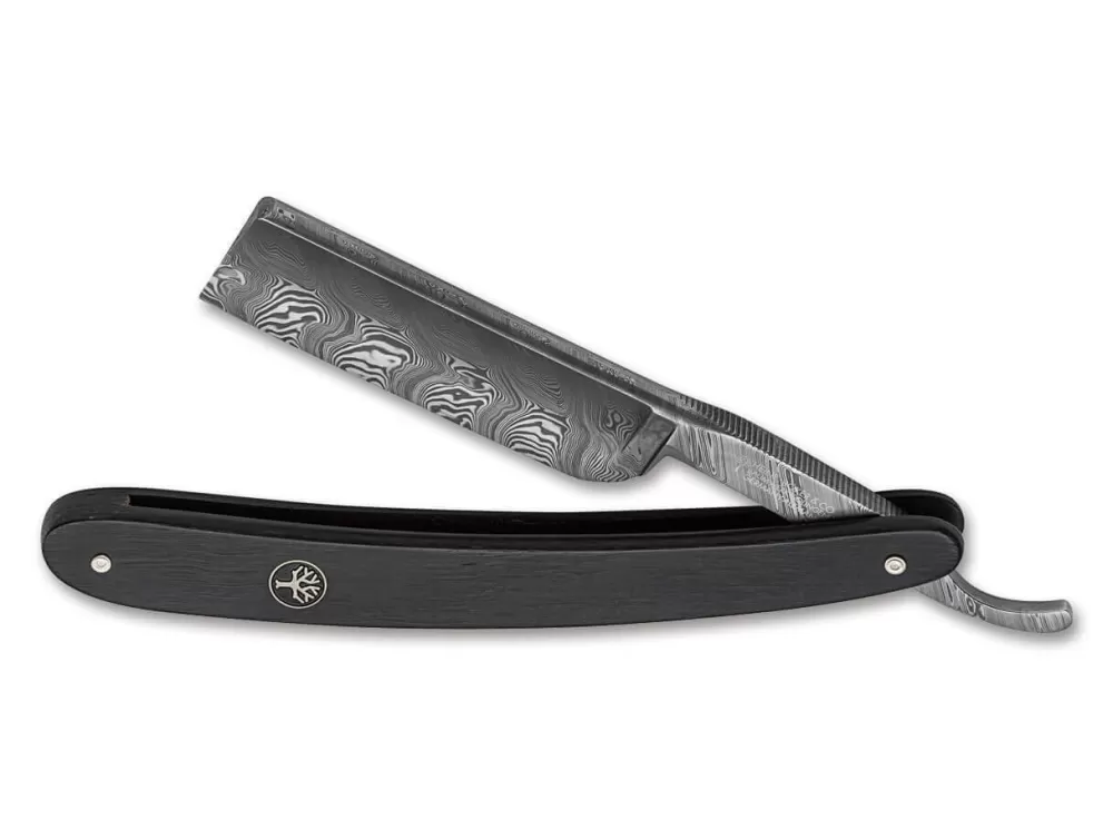 Böker Manufaktur Solingen Damascus Ebony> Other Head Straight Razors