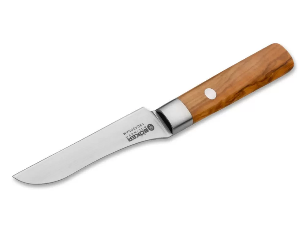 Böker Manufaktur Solingen Damascus Olive Vegetable Knife> Damascus Knives