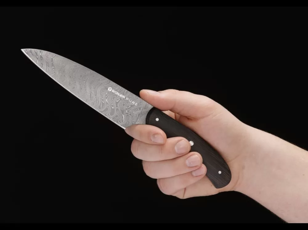 Böker Manufaktur Solingen Damascus Pure Utility Knife> Utility Knives