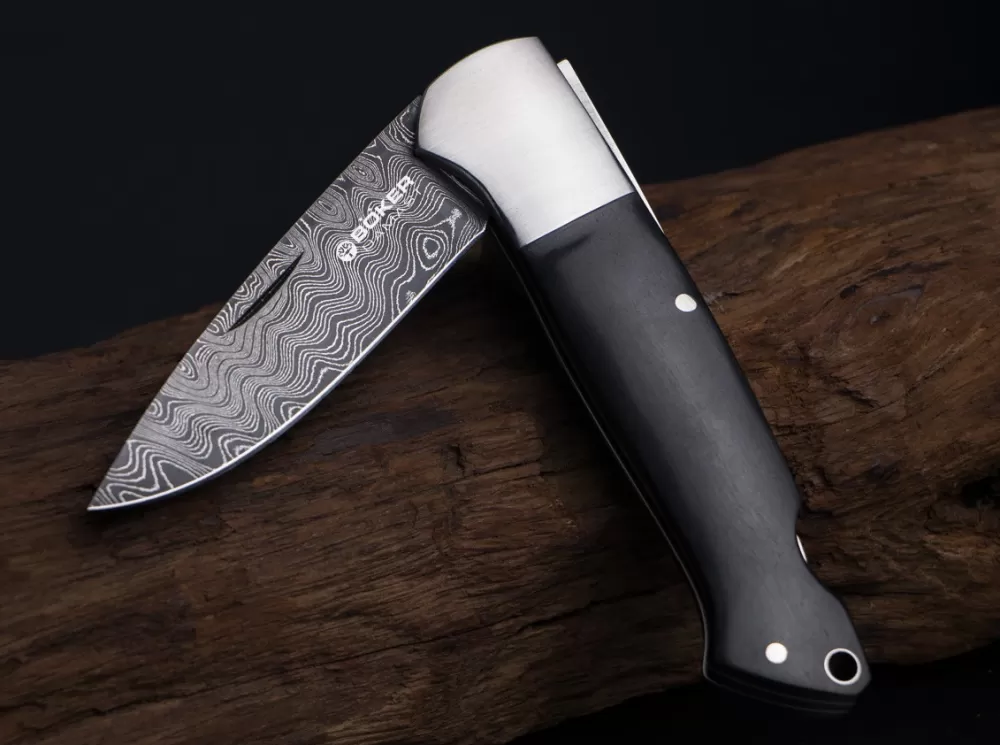 Store Böker Manufaktur Solingen Davis Classic Hunter Damascus