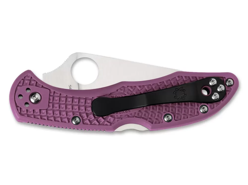 Store Spyderco Delica 4 Lightweight Flat Ground Purple