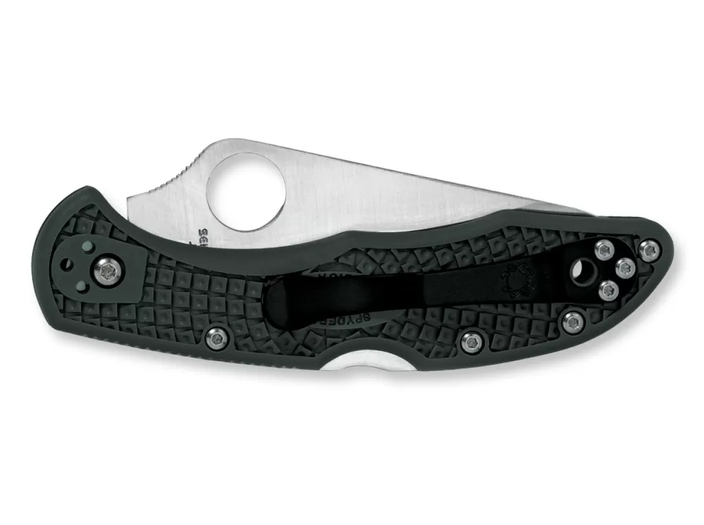 Fashion Spyderco Delica 4 Lightweight Flat Ground Racing Green