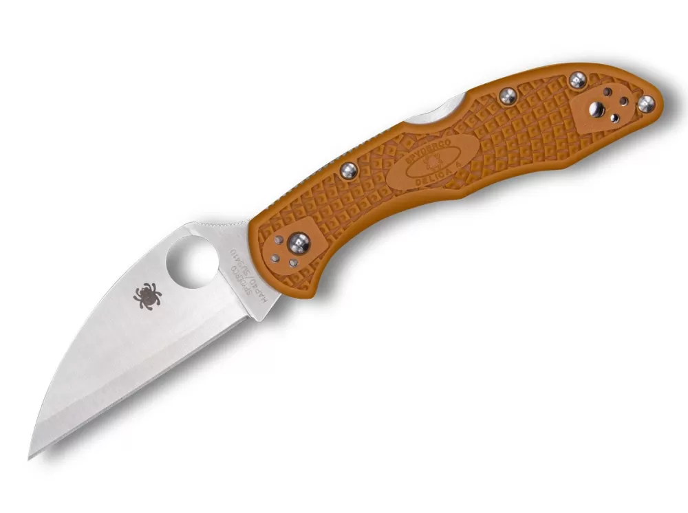 Store Spyderco Delica 4 Lightweight Orange Wharncliffe