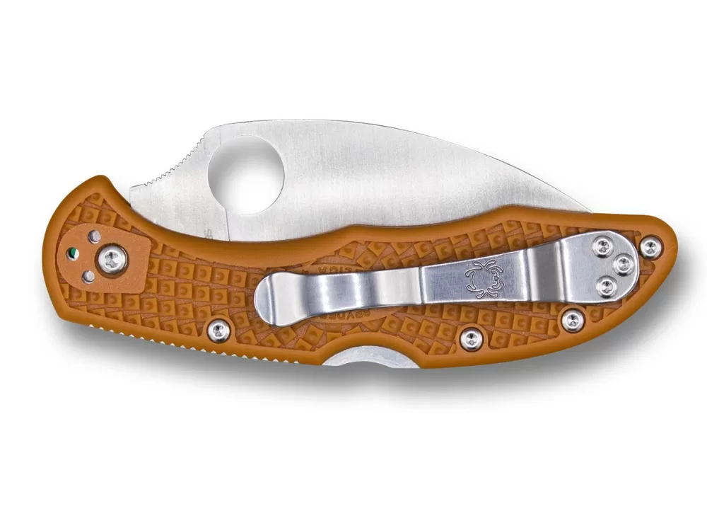 Store Spyderco Delica 4 Lightweight Orange Wharncliffe