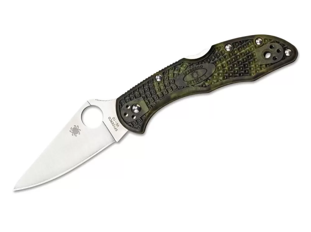 Cheap Spyderco Delica 4 Lightweight Zome