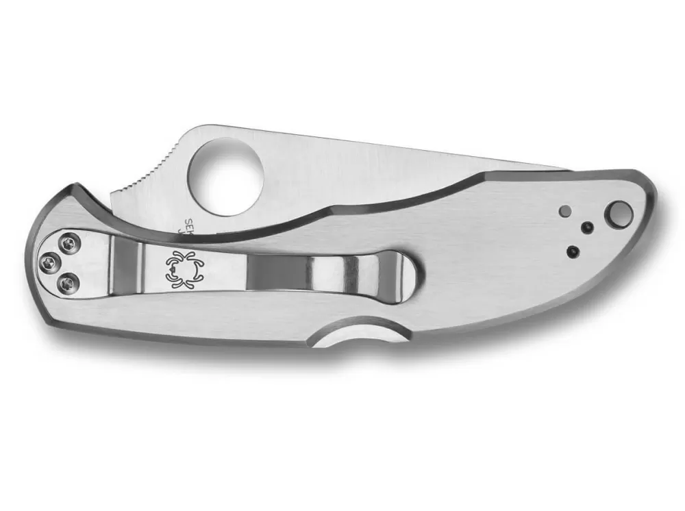 Outlet Spyderco Delica 4 Stainless Steel Serrated