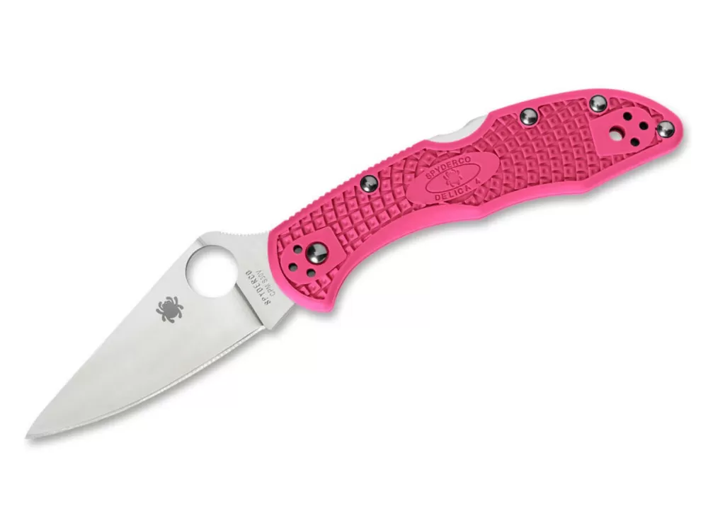 Cheap Spyderco Delica Pink Heels