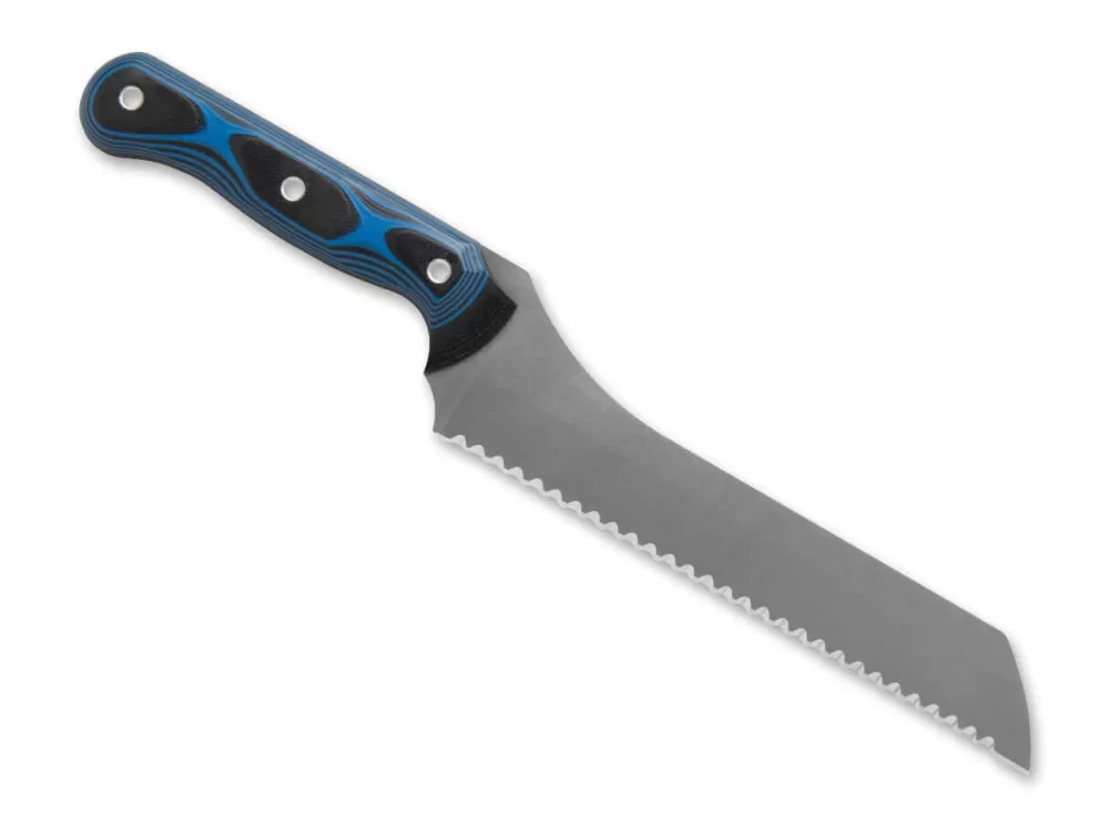 TOPS Knives Dicer 7 Bread Knife Blue> Outdoor Knives