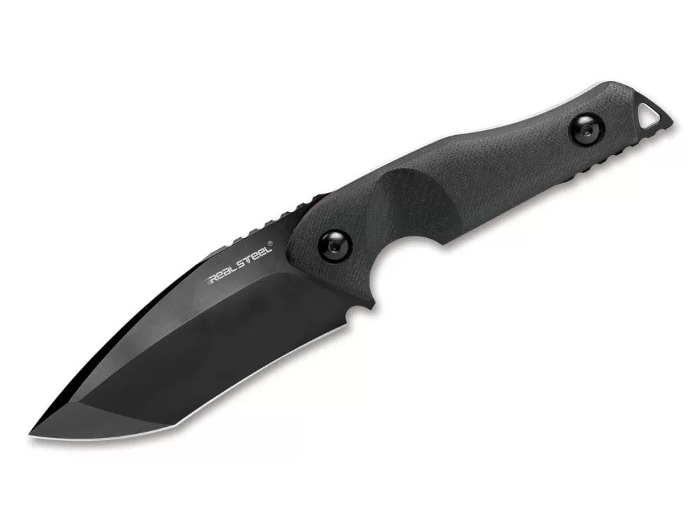 Real Steel Doppler Black Pvd> Outdoor Knives