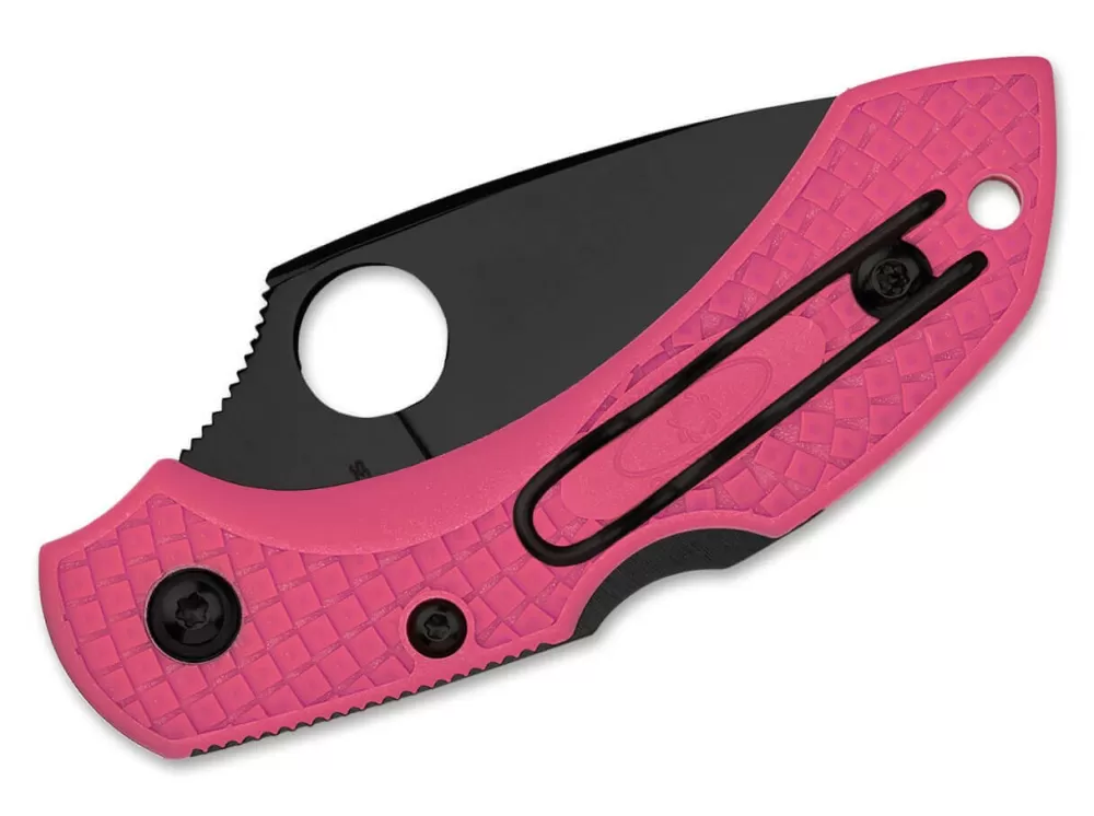 Cheap Spyderco Dragonfly 2 Lightweight Pink Cpm-S-30V Bb