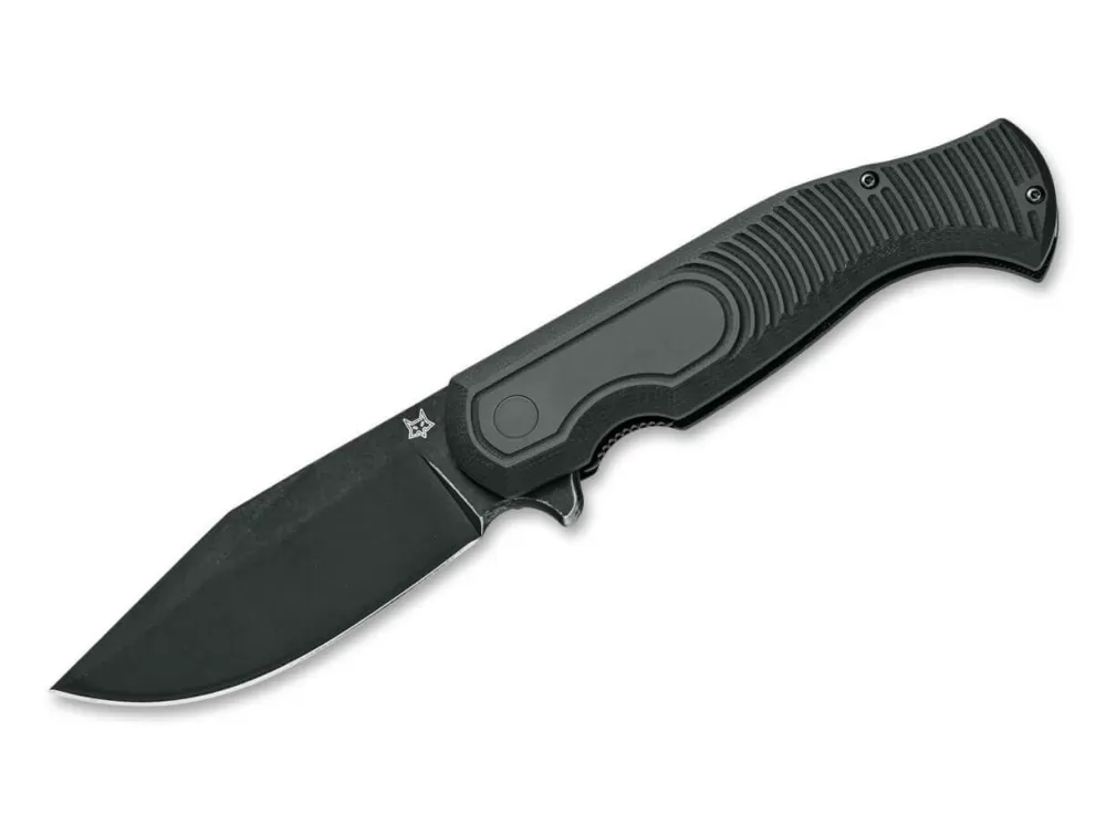 Shop Fox Knives Eastwood Tiger D2 All Black