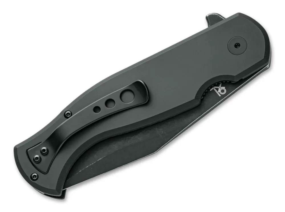 Shop Fox Knives Eastwood Tiger D2 All Black