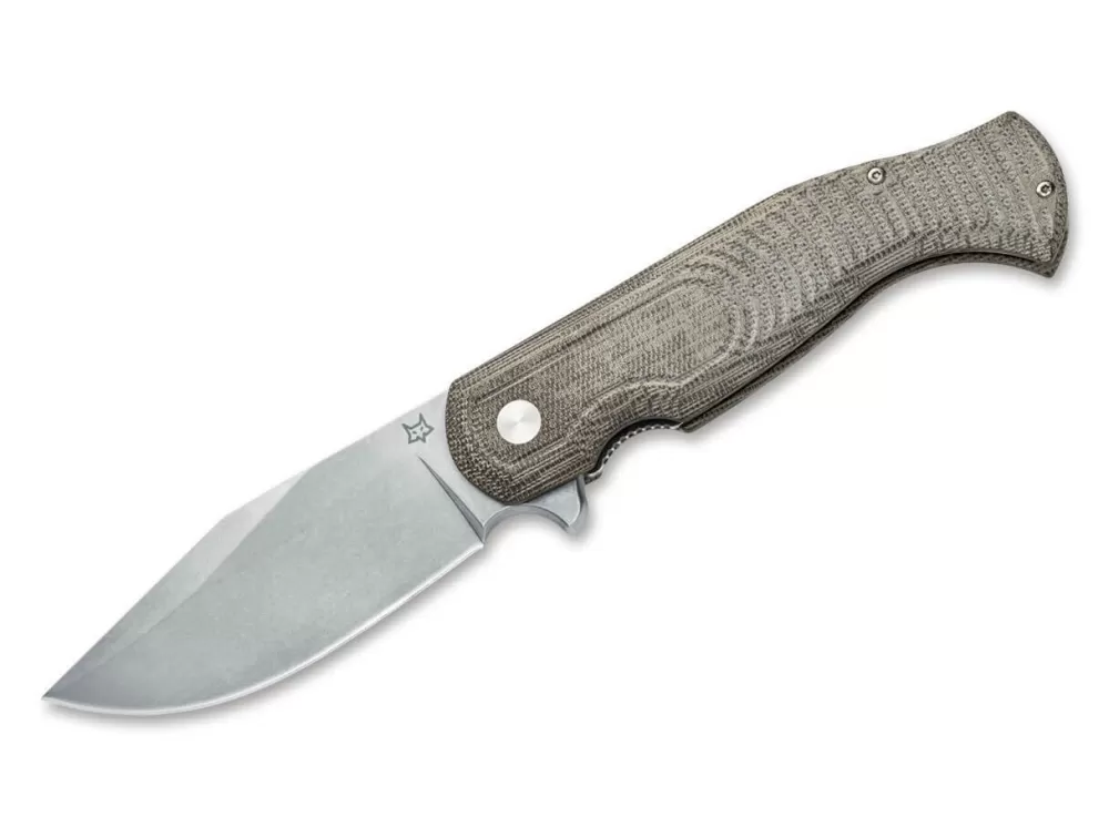 Outlet Fox Knives Eastwood Tiger D2 Od Green