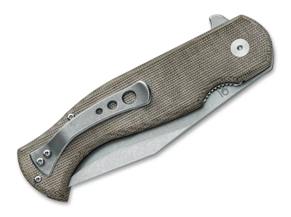 Outlet Fox Knives Eastwood Tiger D2 Od Green