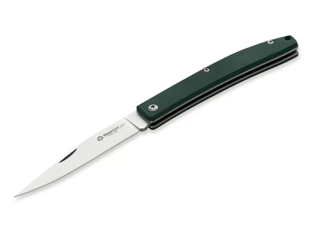 Best Maserin E.D.C. Knife Green Micarta