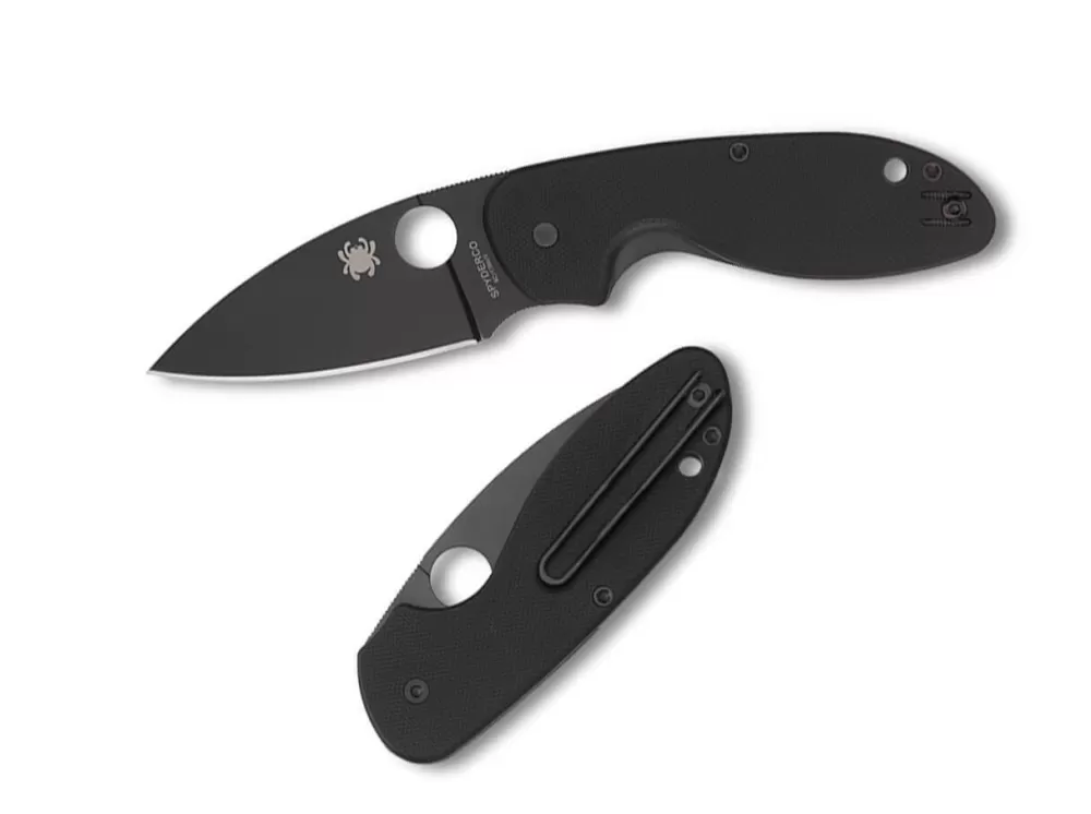 Clearance Spyderco Efficient Black Plain