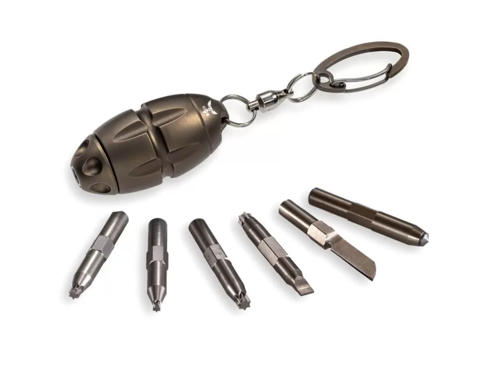 LionSteel Eggie Multitool Bronze> Keychain Tools