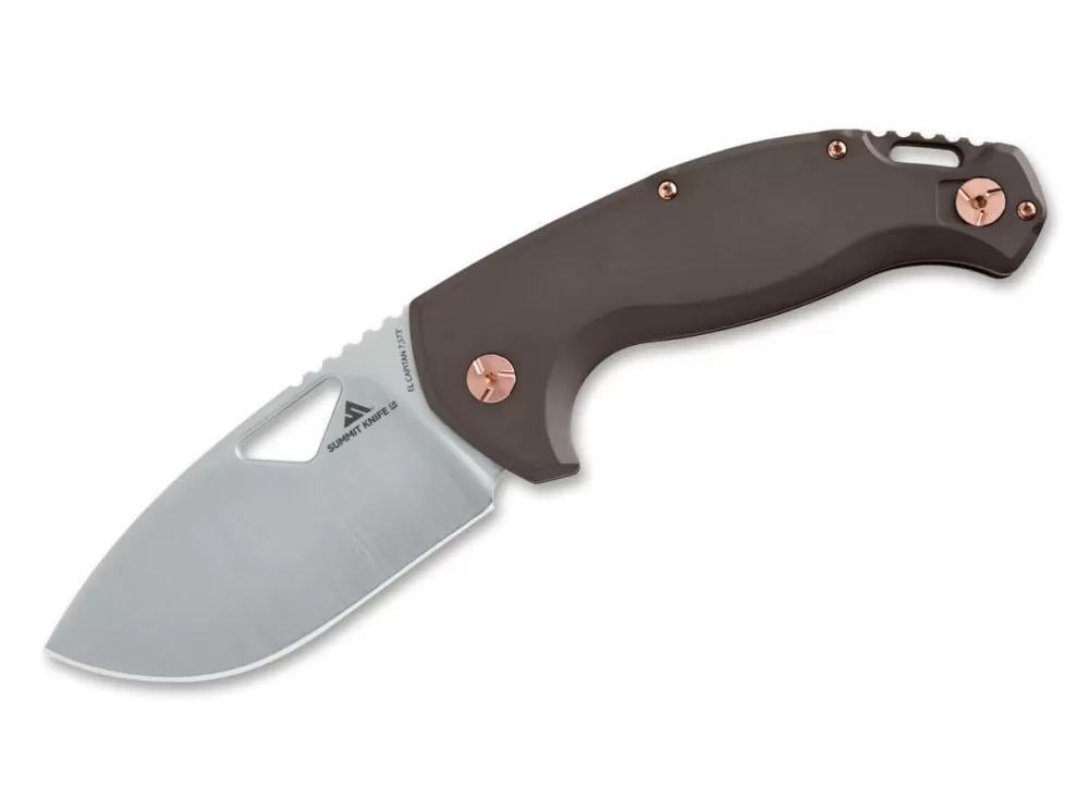 Shop Fox Knives El Capitan Alu Bronze