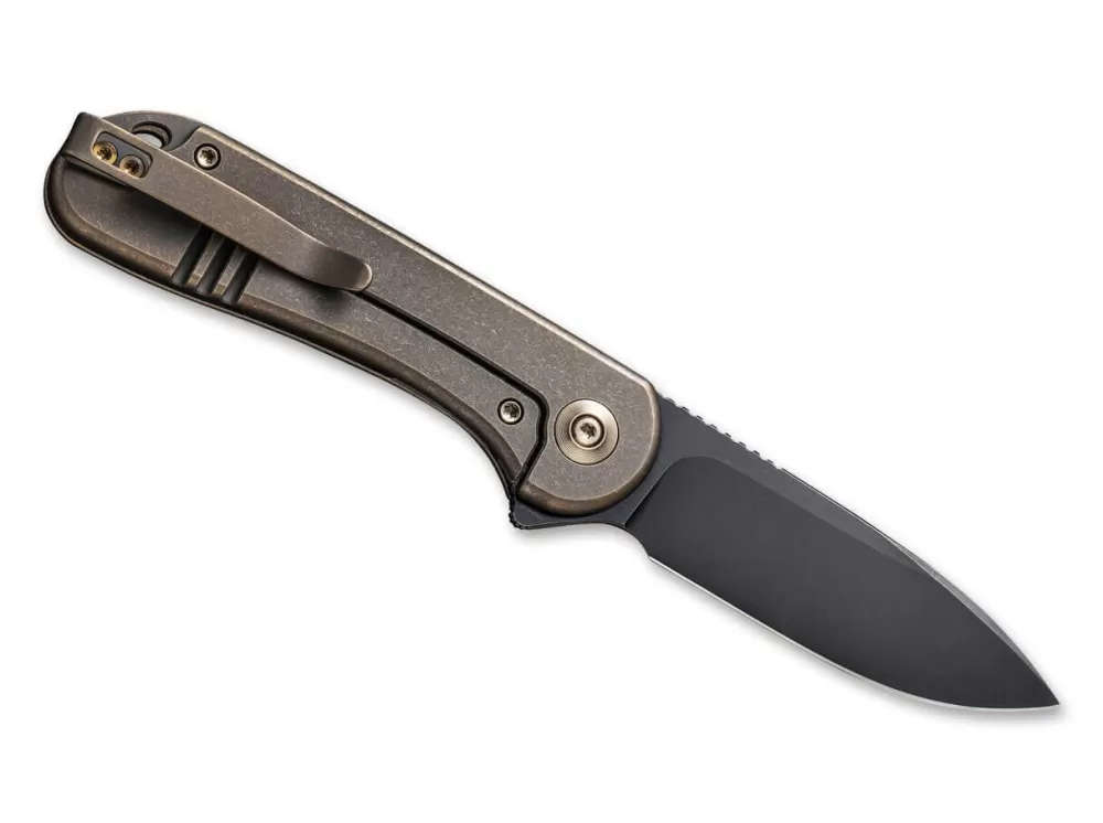 Sale WE Knife Elementum Titanium Bronze