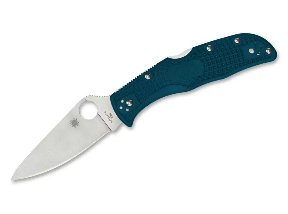 Best Sale Spyderco Endela Blue