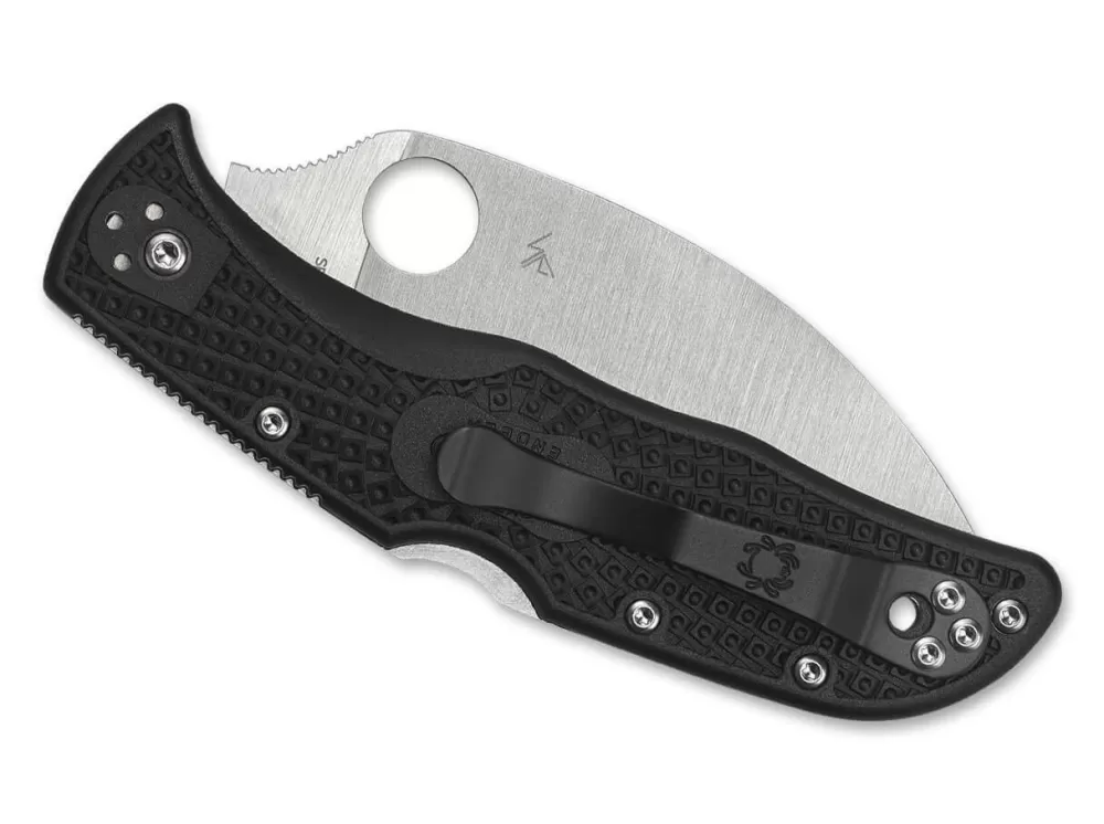 Flash Sale Spyderco Endela Lightweight Spyderedge Wharncliffe Black