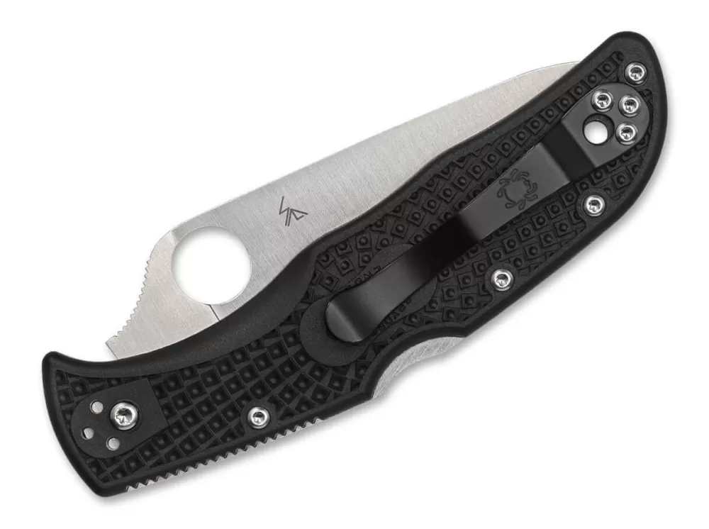 Online Spyderco Endela Lightweight Thin Blue Line Combination