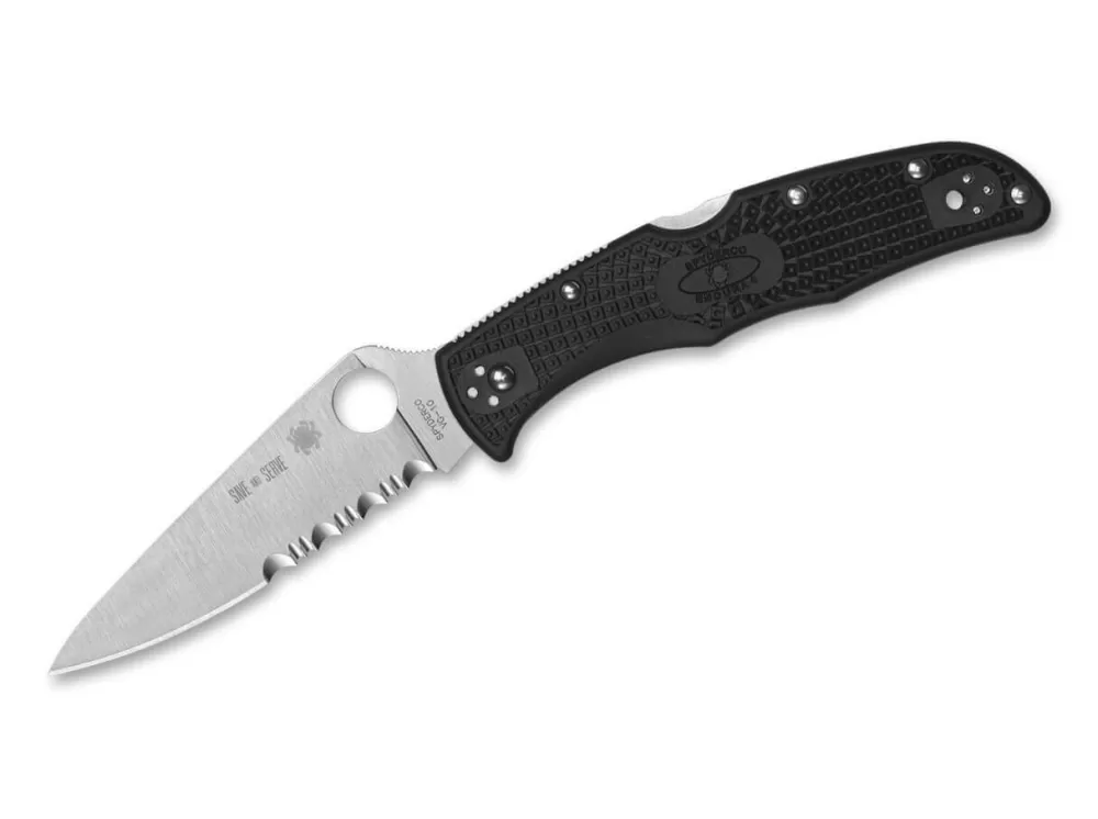 Online Spyderco Endura 4 Leightweight Thin Red Line Combination