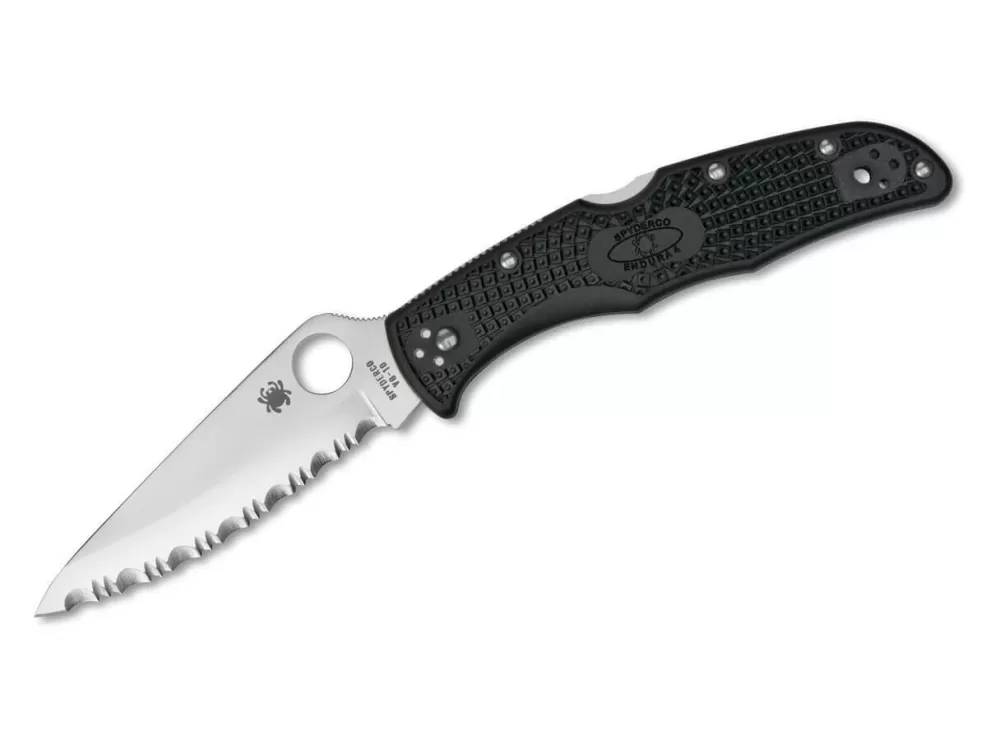 Outlet Spyderco Endura 4 Lightweight Serrated