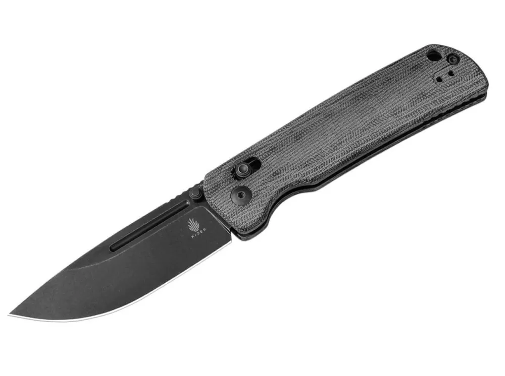 Best Sale Kizer Escort Micarta Black