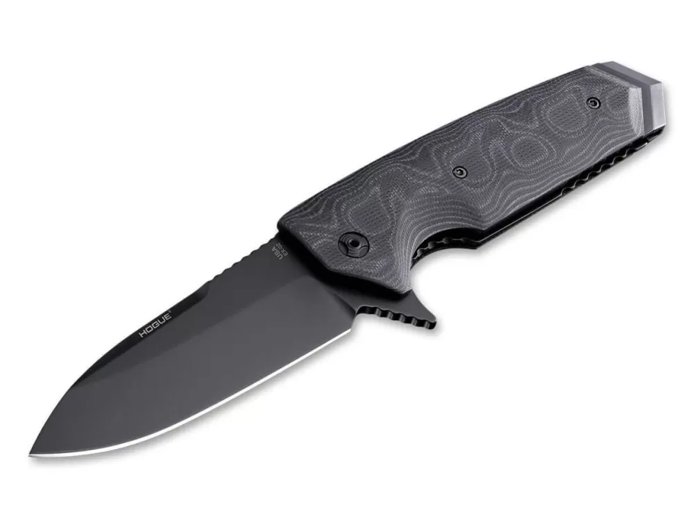 Flash Sale Hogue Ex-02 Flipper 3.375 G10 All Black