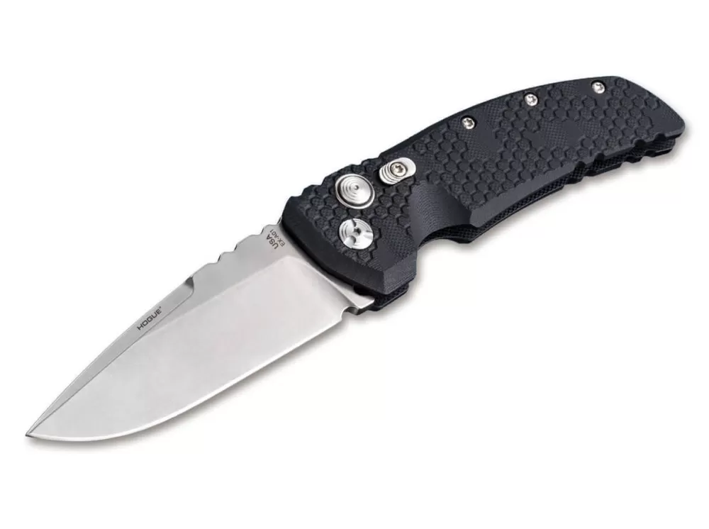 Shop Hogue Ex-A01 3.5 Satin G10 Black