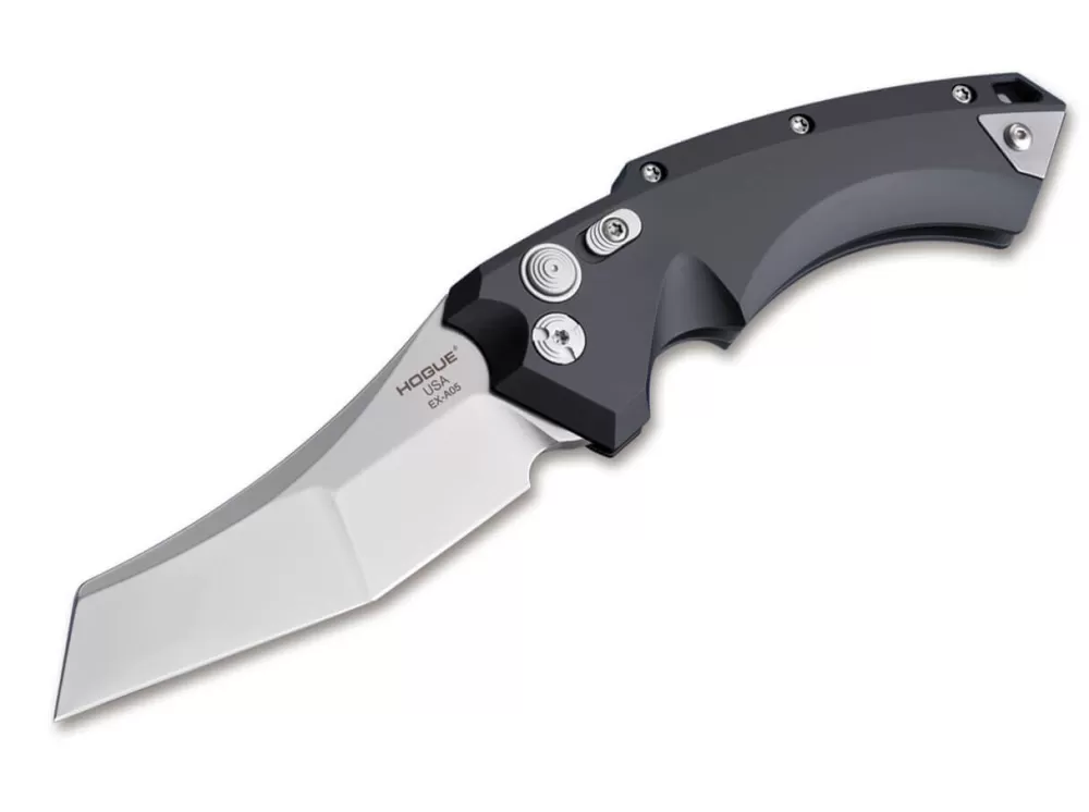 Outlet Hogue Ex-A05 3.5 Satin Wharncliffe Alu Black