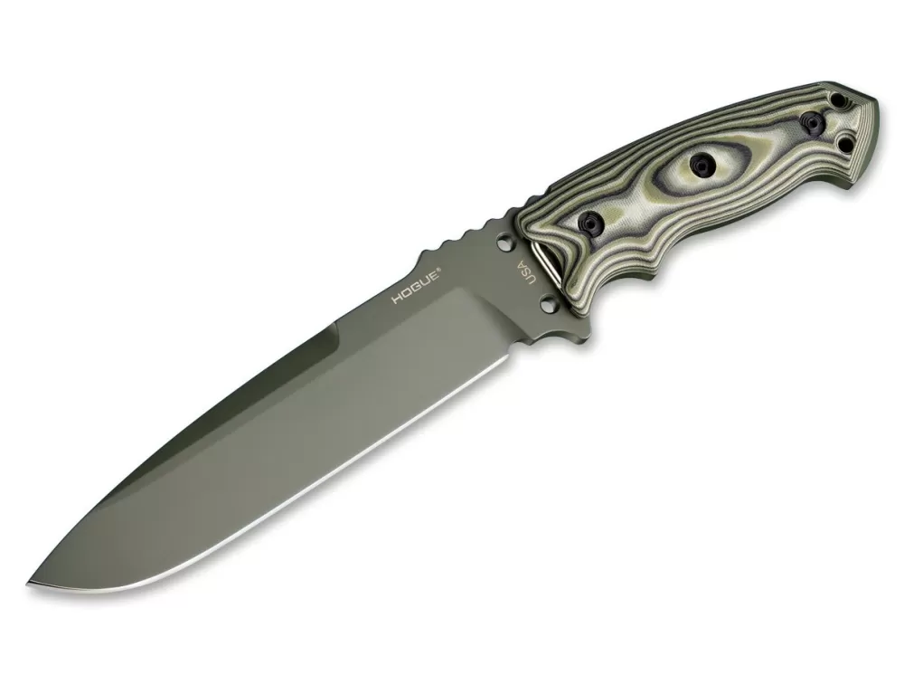 Hogue Ex-F01 7.0 G10 Green> Outdoor Knives