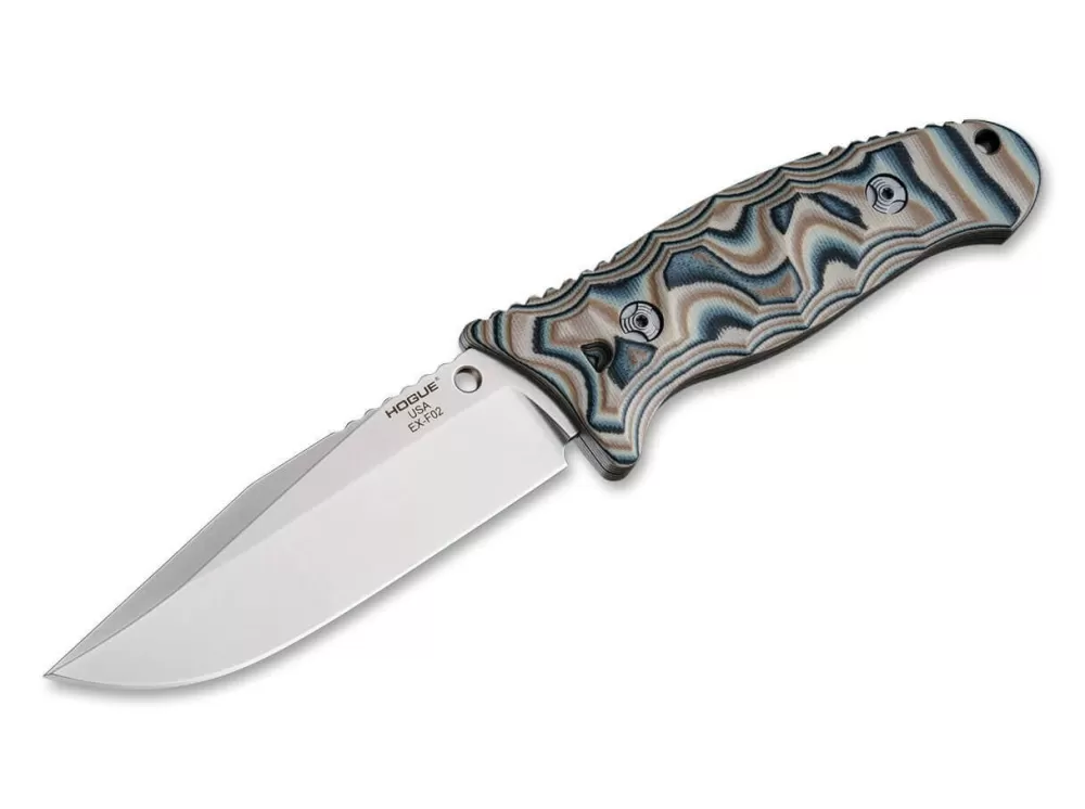 Hogue Ex-F02 4.5 Satin G-Mascus Brown> Outdoor Knives