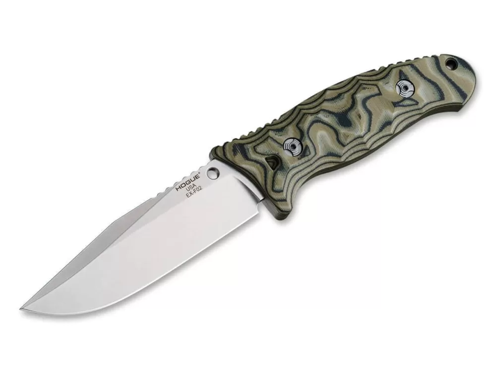 Hogue Ex-F02 4.5 Satin G-Mascus Green> Tactical Knives