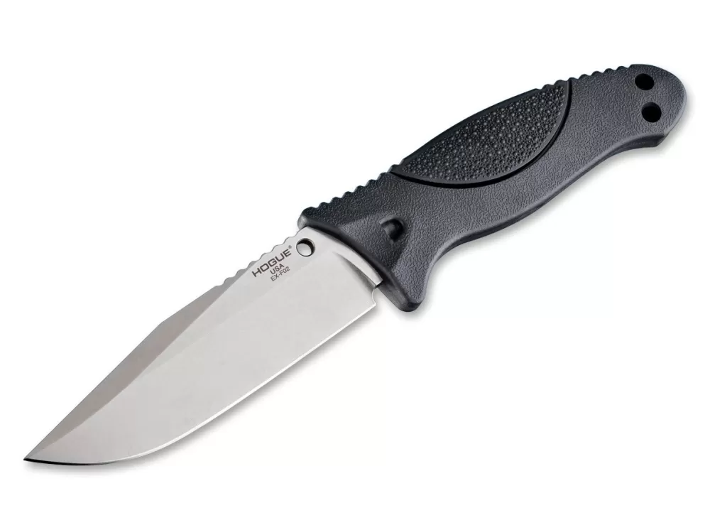 Hogue Ex-F02 4.5 Satin Rubber Black> Tactical Knives