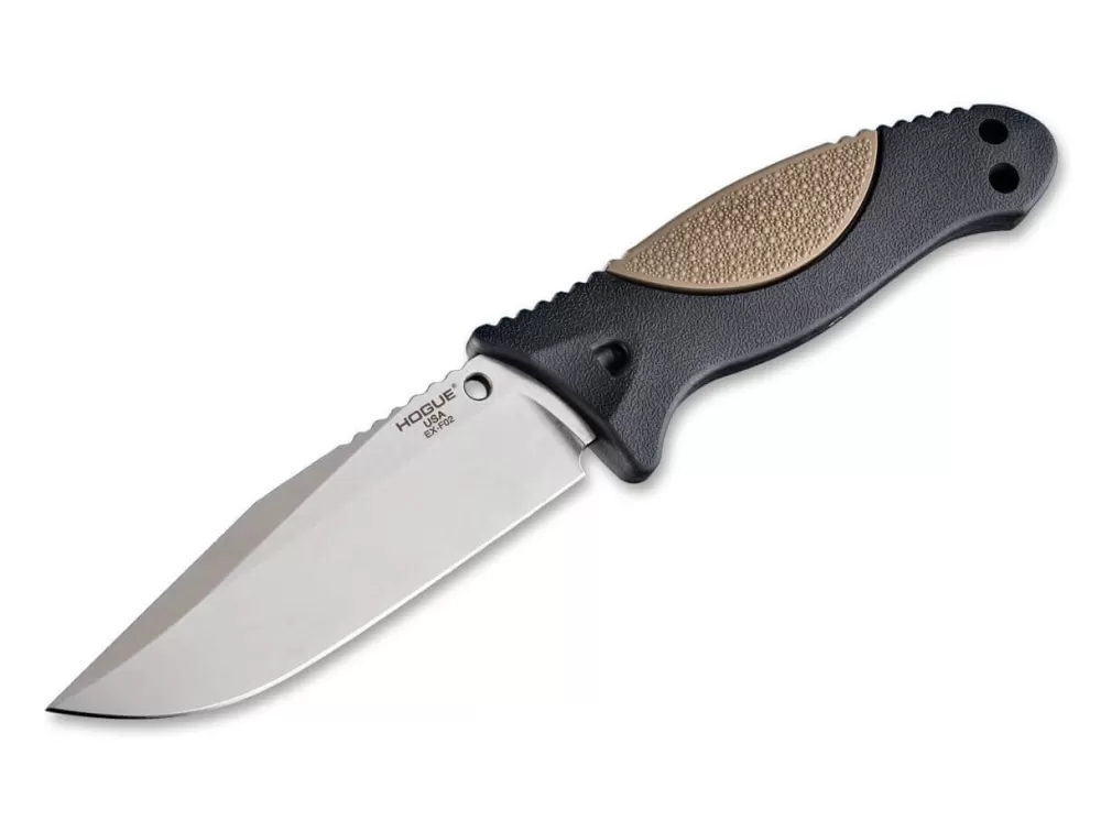 Hogue Ex-F02 4.5 Satin Rubber Dark Earth> Outdoor Knives