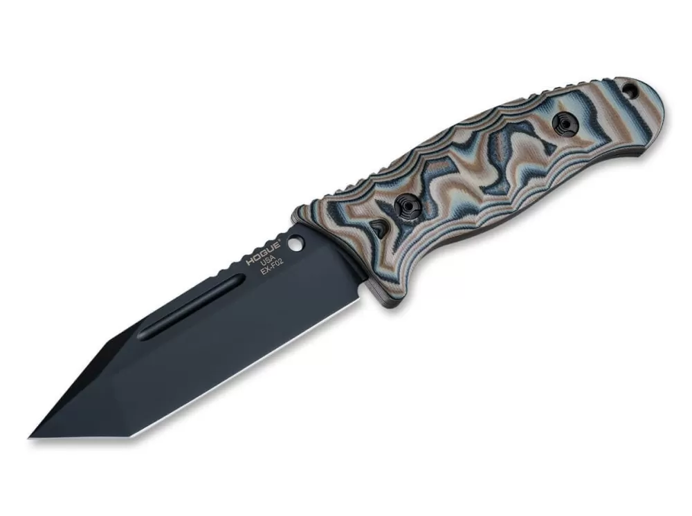 Hogue Ex-F02 4.5 Tanto G-Mascus Brown> Tactical Knives