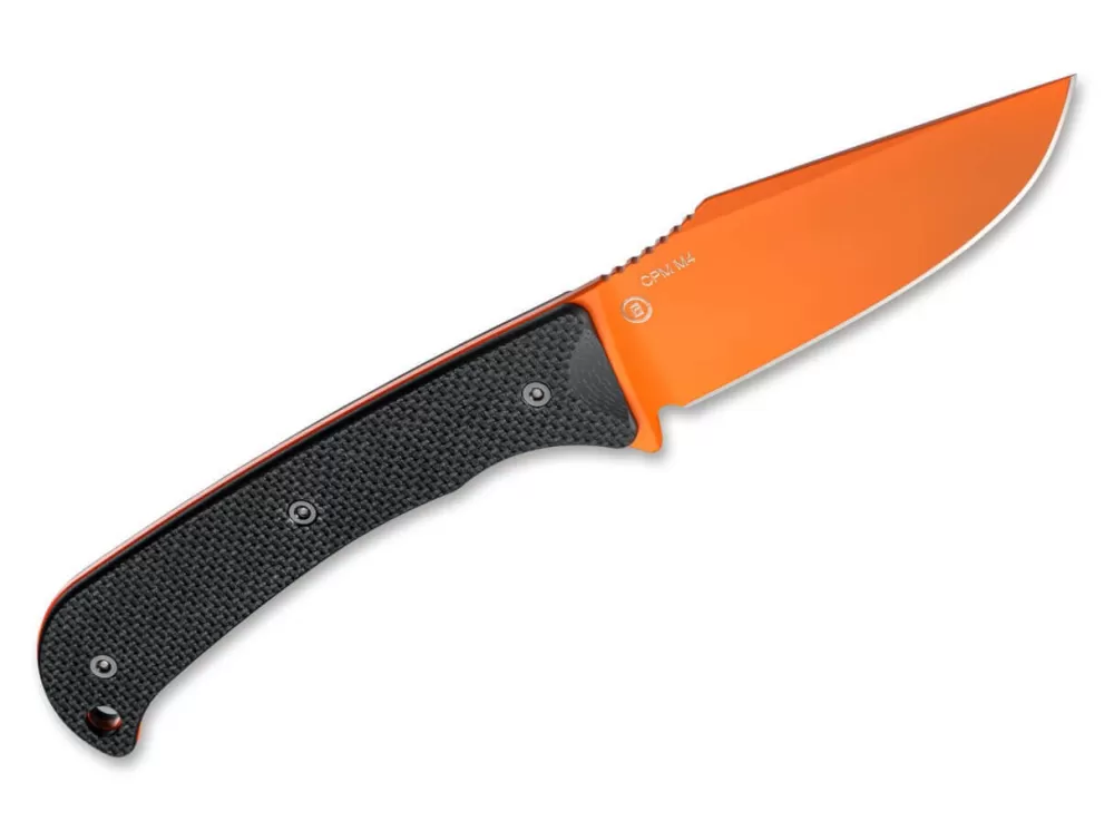 Hogue Extrak 3.3" Clip Point Orange Cerakote> Tactical Knives