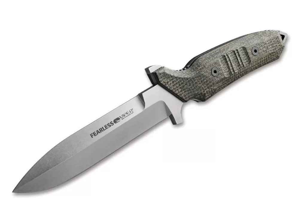 Viper Fearless Burlap Micarta Sw> Tactical Knives